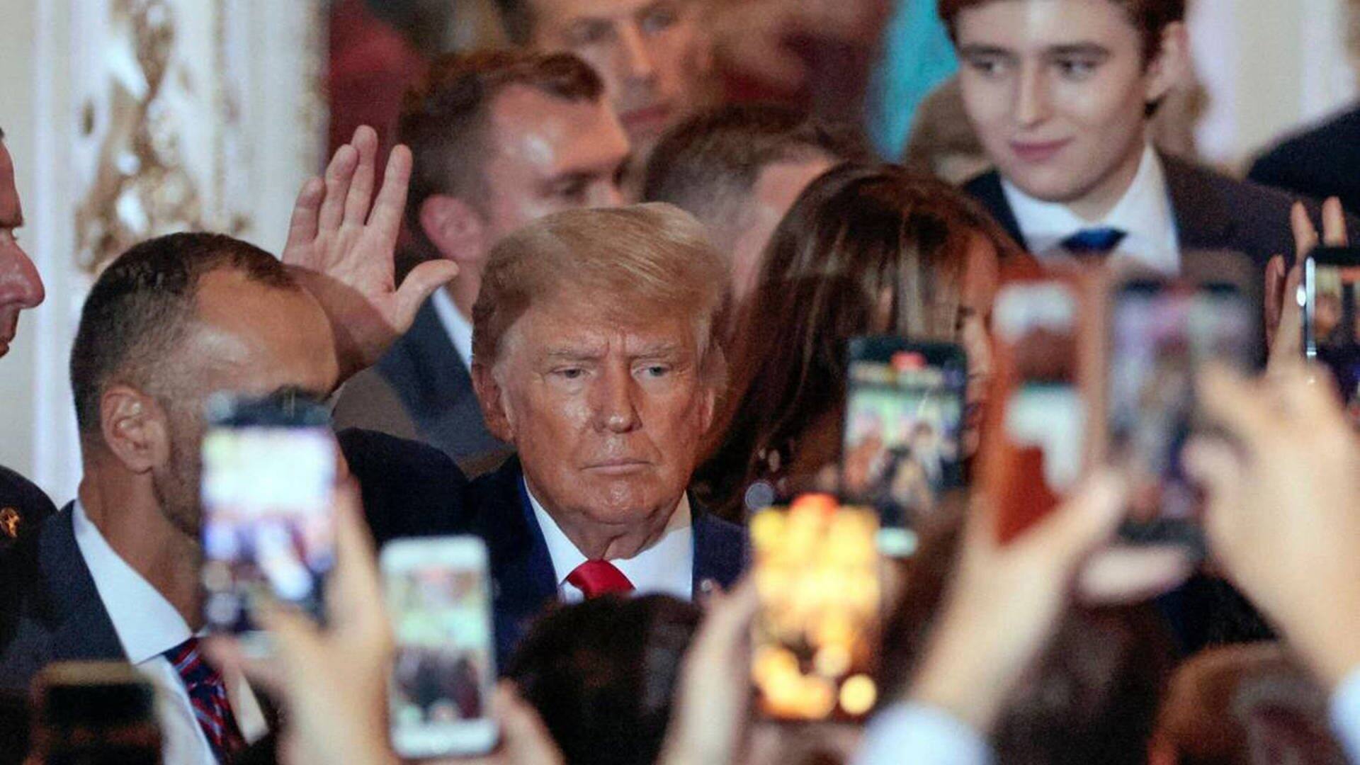 Trump in seinem Anwesen Mar-a-Lago. (Foto: IMAGO, IMAGO / ZUMA Wire)