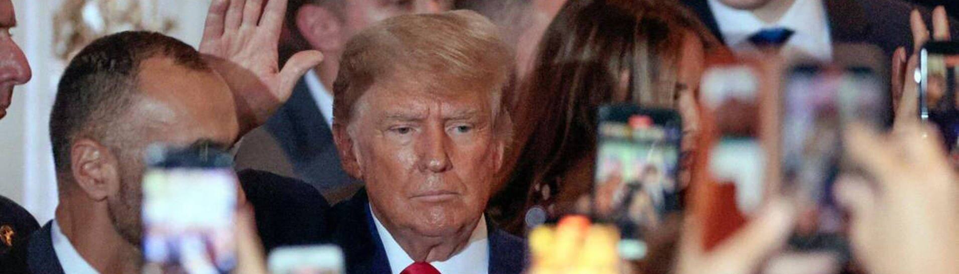 Trump in seinem Anwesen Mar-a-Lago. (Foto: IMAGO, IMAGO / ZUMA Wire)
