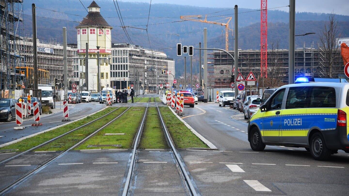 In Heidelberg wird das Gebiet um den Hauptbahnhof evakuiert, weil dort eine Weltkriegsbombe gefunden wurde. (Foto: dpa Bildfunk, picture alliance/dpa/pr-video | René Priebe)