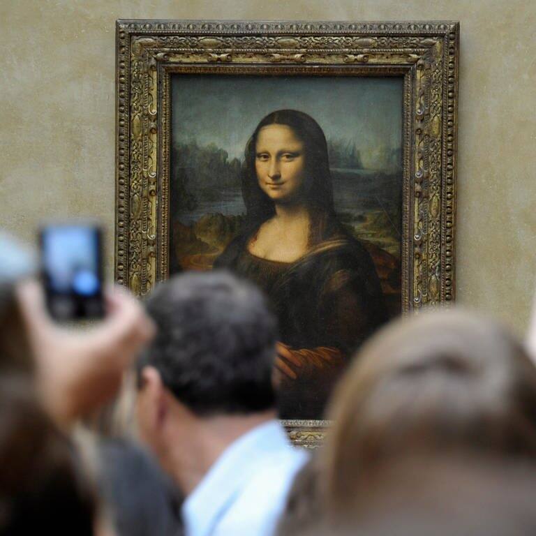 Die Mona Lisa im Pariser Louvre. (Foto: dpa Bildfunk, picture alliance / dpa | Horacio Villalobos)