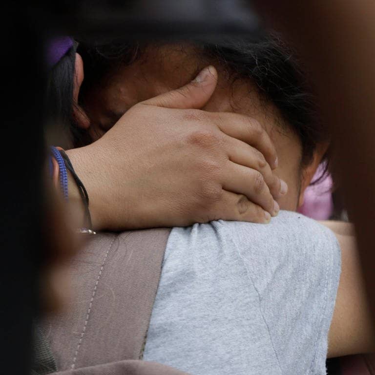 Vergewaltigungsopfer Roxana Ruiz nachdem sie zunächst zu mehr als sechs Haft verurteilt wurde. (Foto: IMAGO, IMAGO / NurPhoto)