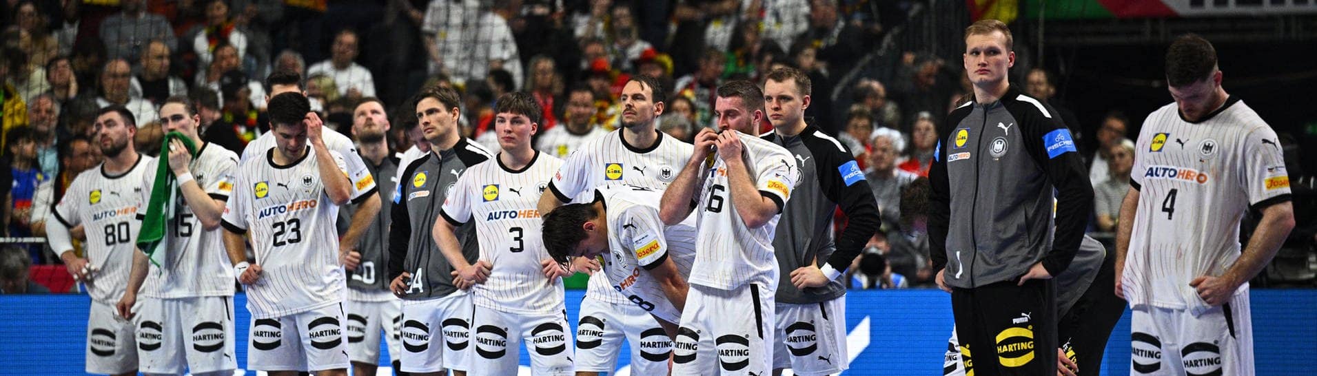 Die deutsche Handballmannschaft hat gegen Schweden mit 31:34 verloren. (Foto: dpa Bildfunk, picture alliance/dpa | Tom Weller)