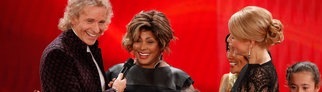 2011: Thomas Gottschalk spricht mit Tina Turner bei „Ein Herz für Kinder“.