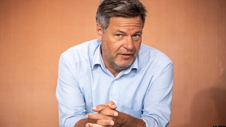 Robert Habeck (Bündnis 90Die Grünen), Bundesminister für Wirtschaft und Klimaschutz.