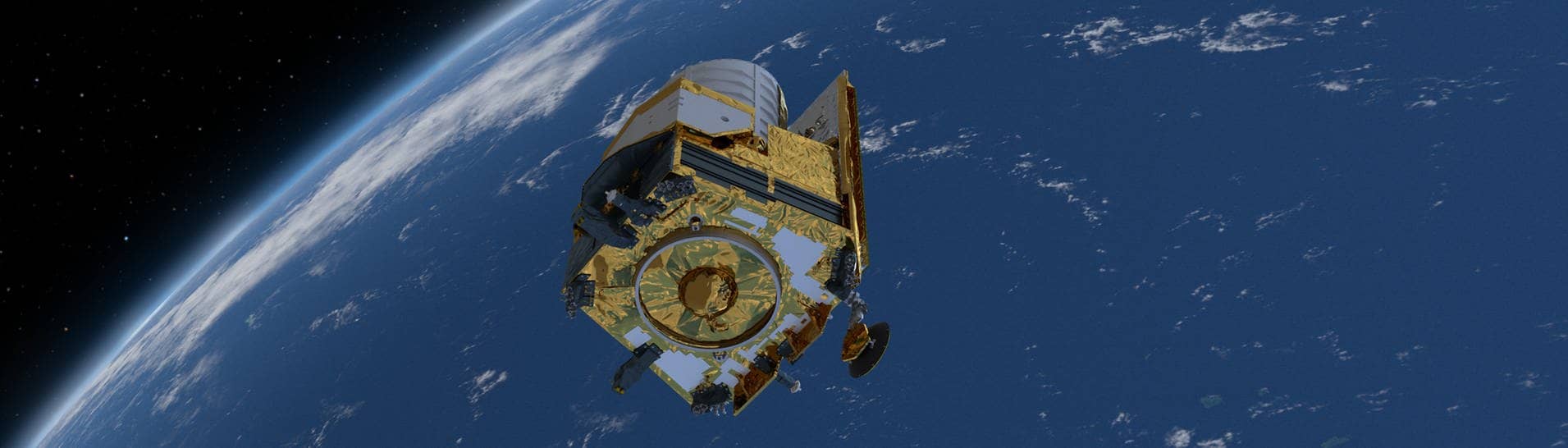 Computergeneriertes Bild des Weltraumteleskops Euclid. Zur Erforschung von Dunkler Materie und Dunkler Energie will die europäische Raumfahrtagentur Esa die Sonde Euclid ins Weltall schicken.