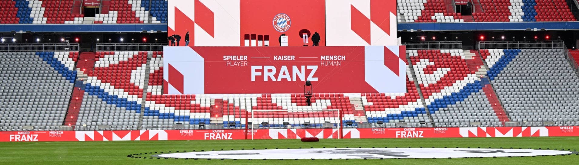 Gedenkfeier des FC Bayern München für Franz Beckenbauer in der Allianz Arena. 