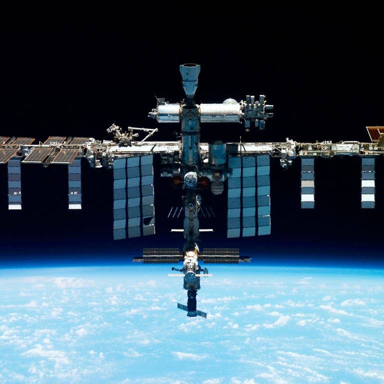 International Space Station ISS (Foto: dpa Bildfunk, picture alliance/dpa/AP | -)