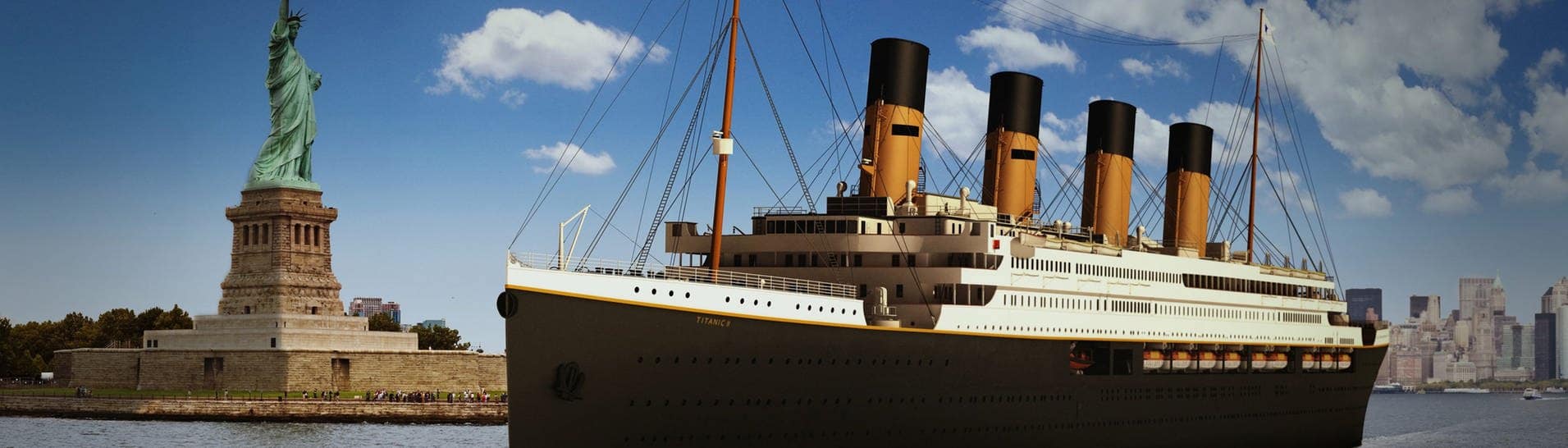 Eine computergeneriertes Bild der „Titanic II“: Der Titanic-Nachbau soll 2027 auf Jungfernfahrt gehen.