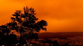Blick vom Filopappou-Hügel über Athen. (Foto: dpa Bildfunk, picture alliance/dpa/XinHua | Marios Lolos) Blick vom Filopappou-Hügel über Athen.