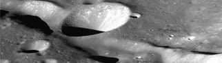 Symbolbild: Dieses Foto, das vom Korea Aerospace Research Institute zur Verfügung gestellt wurde, zeigt ein Bild des Kraters Vallis Schrödinger auf dem Mond.