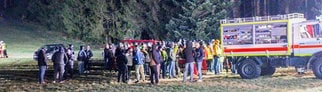 Viele Freiwillige aus Hornberg halfen bei der Suche nach dem Kind, das vermisst wurde.