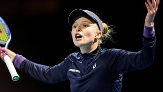 Harriet Dart aus Großbritannien bei den Australian Open 2025.