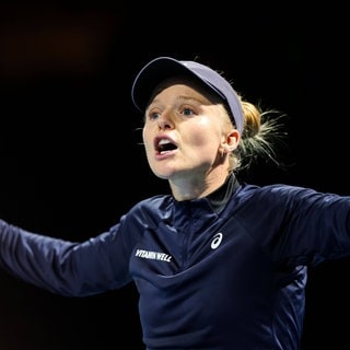 Harriet Dart aus Großbritannien bei den Australian Open 2025.