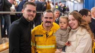 Familie Hoefnagel-Visser wurde beim Hoteleinsturz in Kröv an der Mosel gerettet – auch dank Feuerwehrmann Christoph Reuter aus Trier.