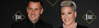 Sängerin Pink mit Ehemann Carey Hart