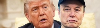 Eskalation bei Donald Trump und Elon Musk.