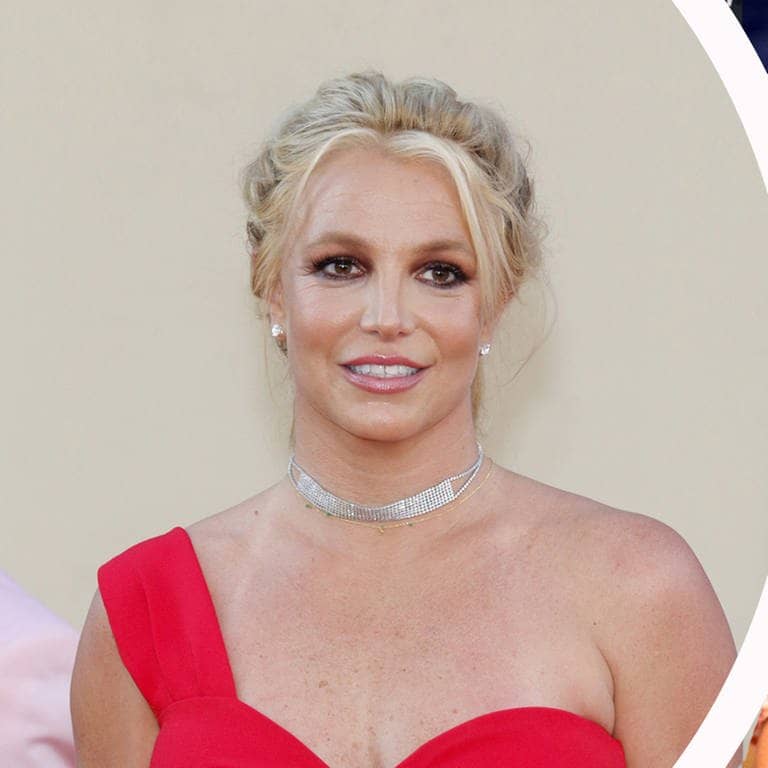 Sängerin Britney Spears früher und heute.