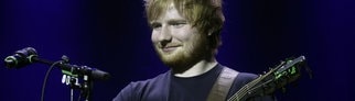 Ed Sheeran 2015 auf der Bühne in der lettischen Hauptstadt Riga.