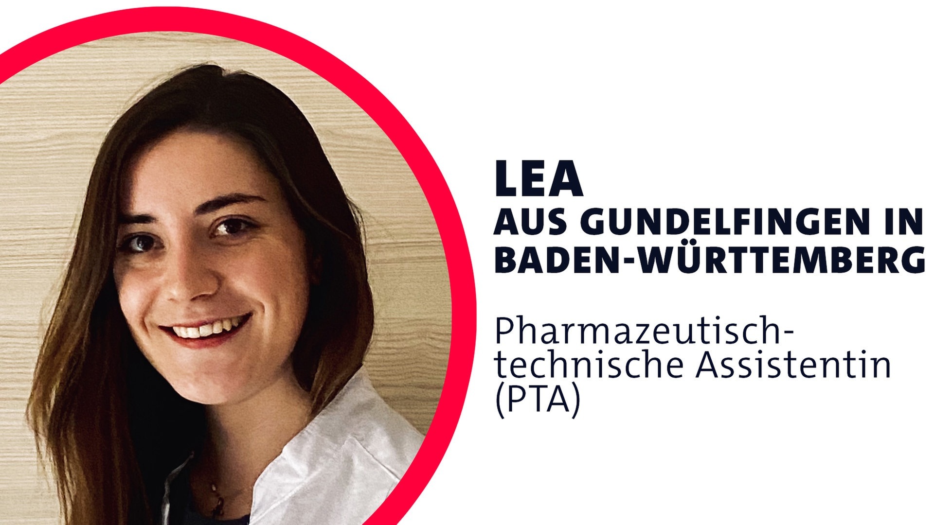 Foto: SWR3, privat Lea aus Baden-Württemberg ist Pharmazeutisch-technische Assistentin (Foto: SWR3, privat)
