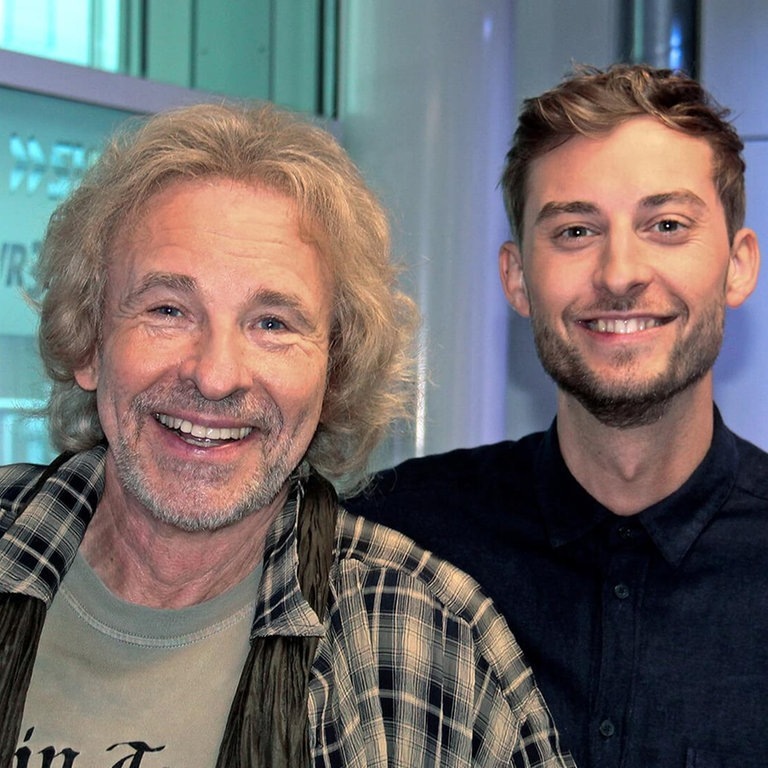 Thomas Gottschalk und Constantin Zöller (Foto: SWR/Markus Vogt)