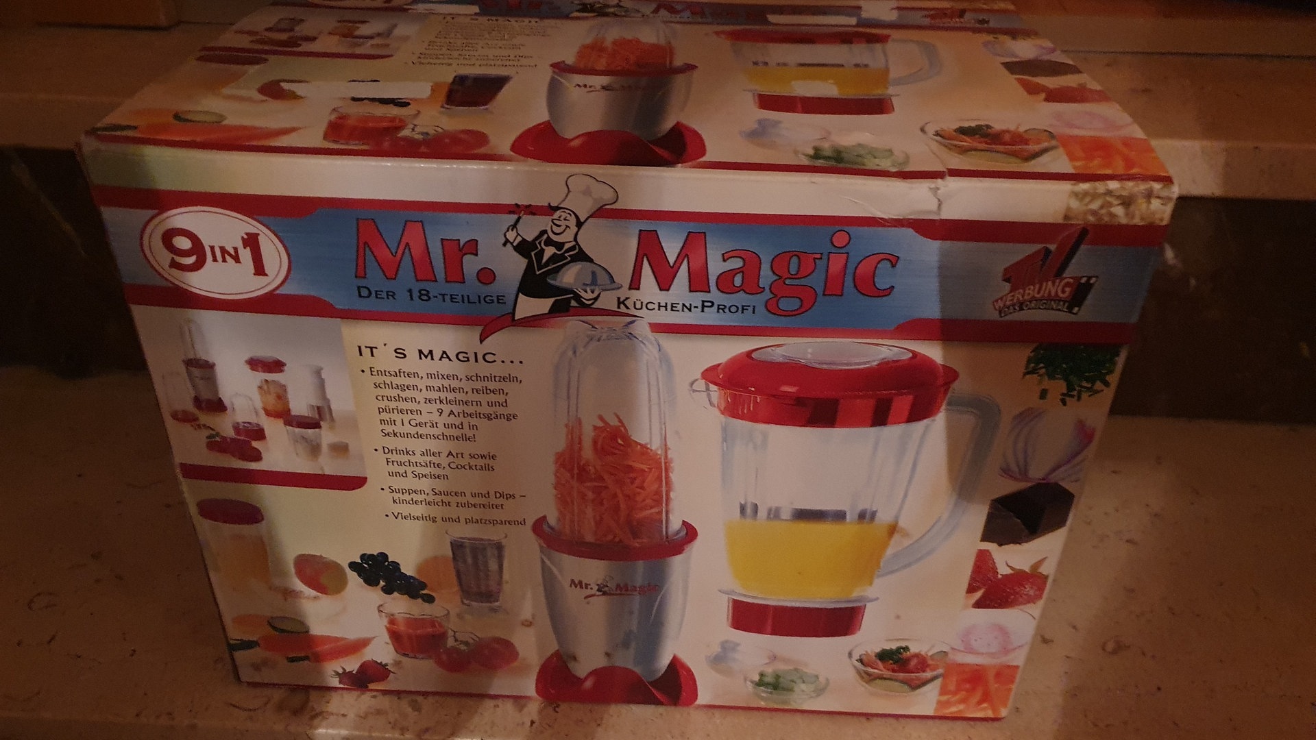 Foto: privat Eine Küchenmixer in Originialverpackung. (Foto: privat)