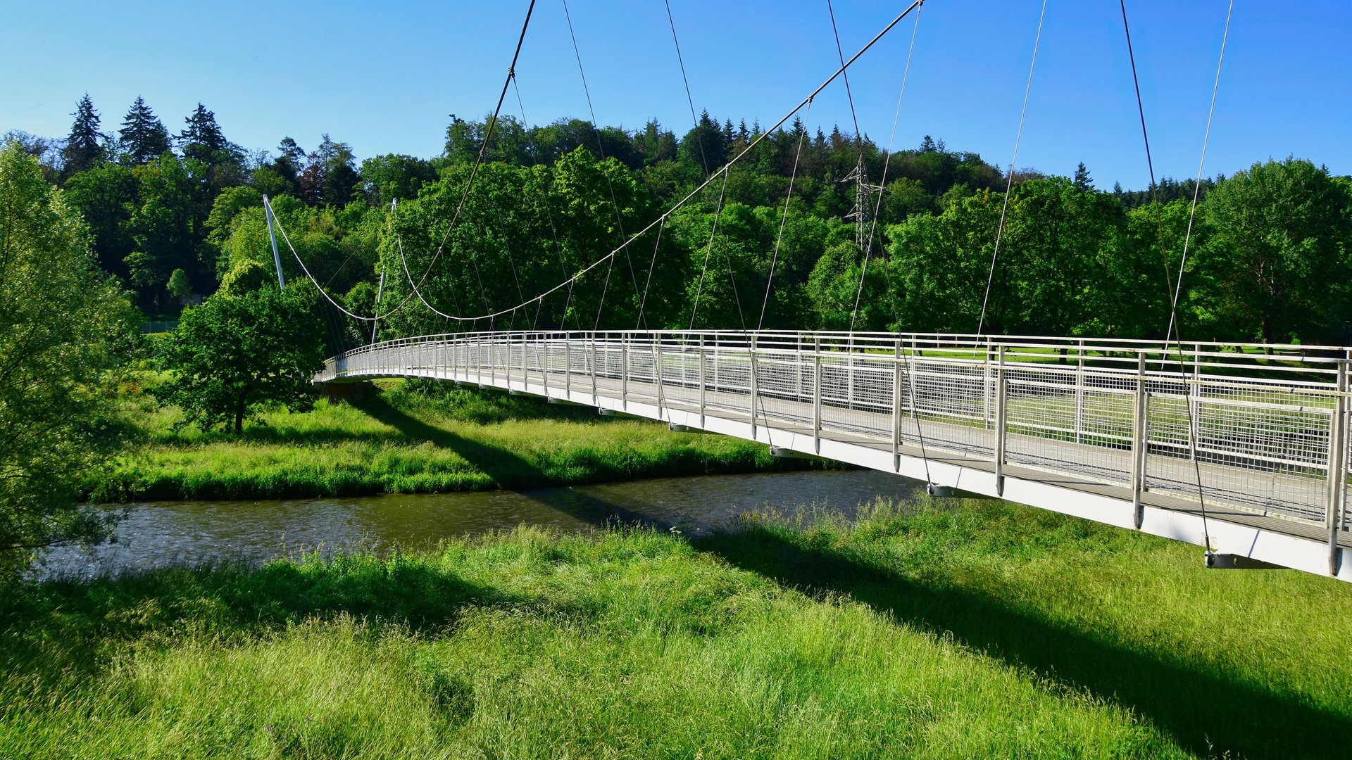 Foto: IMAGO, IMAGO / Wirestock Der Enzauenpark in Pforzheim (Foto: IMAGO, IMAGO / Wirestock)