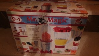 Eine Küchenmixer in Originialverpackung. (Foto: privat) Eine Küchenmixer in Originialverpackung.