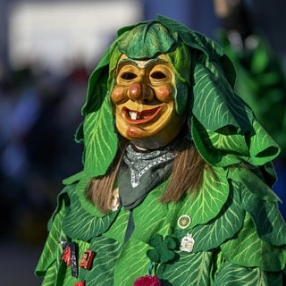 Die Verkleidung beim Umzug zu Karneval oder Fasching wäre im Auto nicht erlaubt