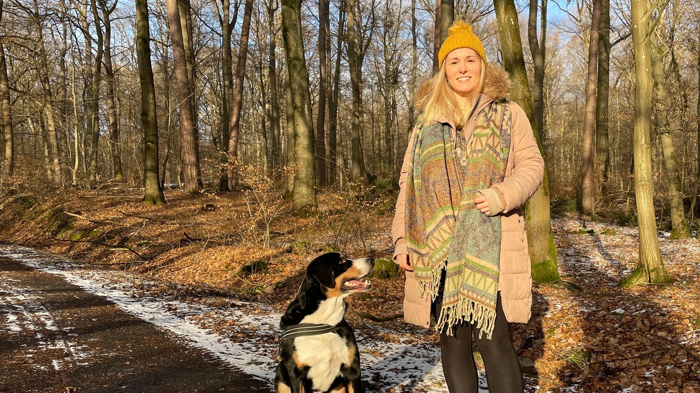 Alina wird an Huntington erkranken. Wir waren mit ihr in Wiesbaden spazieren und haben über ihr Leben gesprochen. (Foto: SWR3)