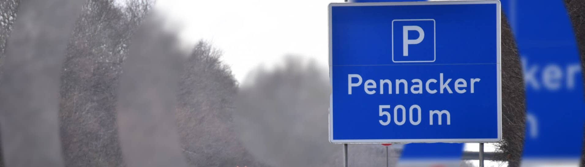 Autobahnparkplatz-Namen Pennacker