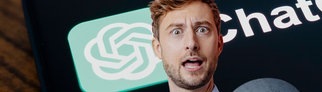 Consi lässt sein Profil von Chat GPT roasten