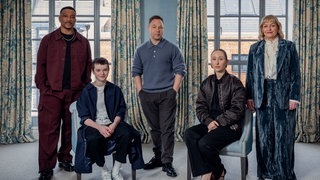 Der Cast der Serie „Adolescence“. (Foto: Cr. Courtesy Netflix) Der Cast der Serie „Adolescence“.