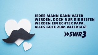 Lustige Bilder mit Whatsapp-Sprüchen zum Vatertag, die du an Papa verschicken kannst.