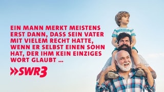 Lustige Bilder mit Whatsapp-Sprüchen zum Vatertag, die du an Papa verschicken kannst.