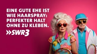 Bilder mit lustigen Whatsapp-Sprüchen zur Hochzeit, Glückwünsche als Bild verschicken. (Foto: Adobe Stock, Ryan, generiert mit KI) Bilder mit lustigen Whatsapp-Sprüchen zur Hochzeit, Glückwünsche als Bild verschicken.