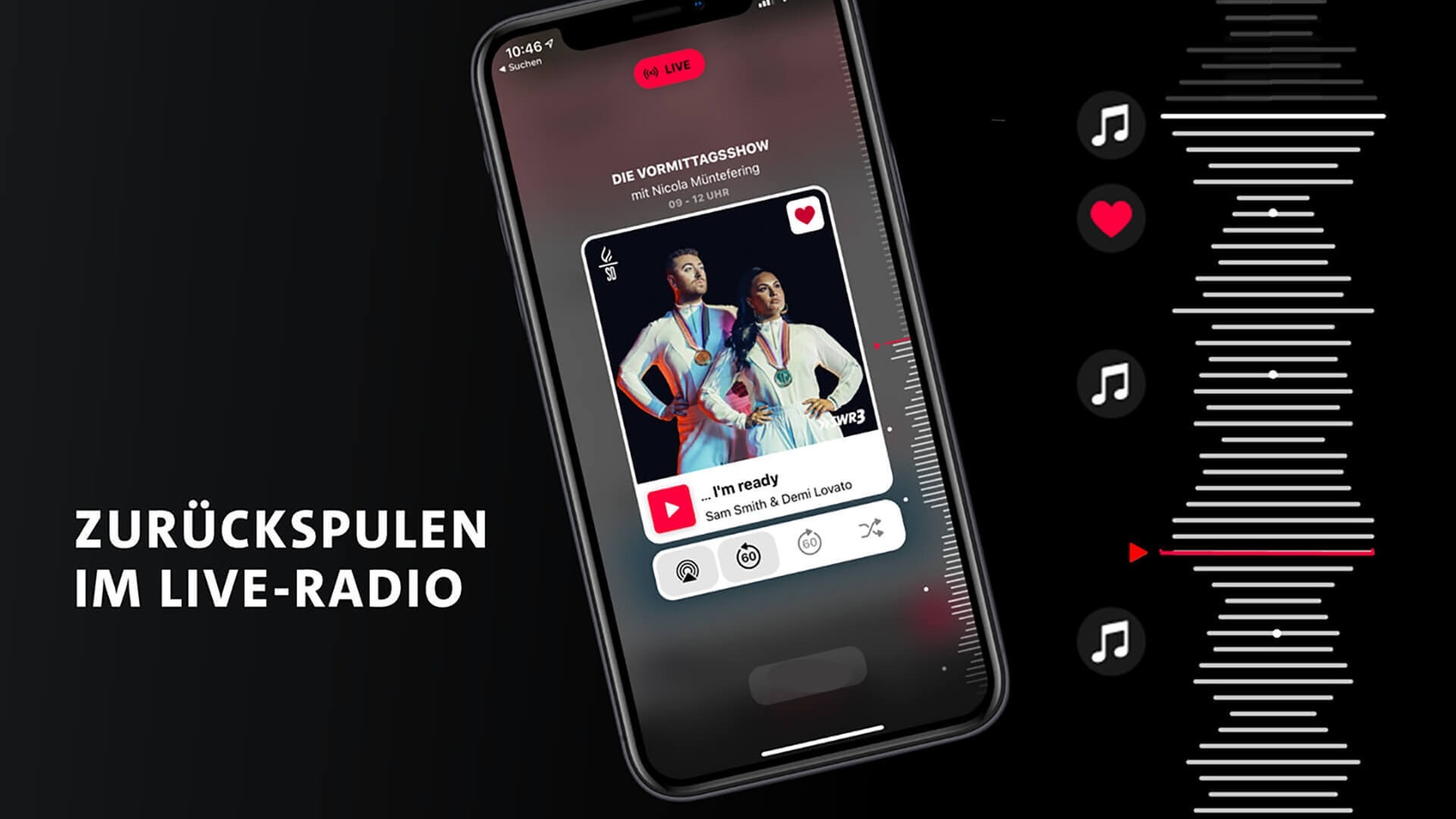 Foto: SWR3 Screenshots der neuen SWR3 App (Foto: SWR3)