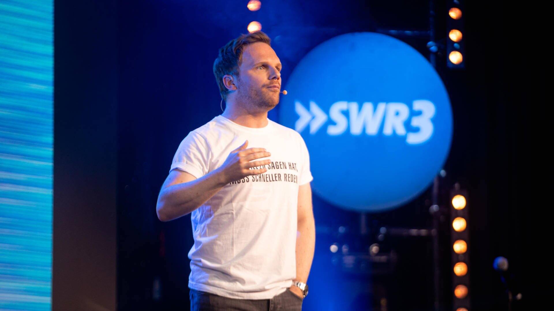 Ralf Schmitz beim SWR3 Comedy Festival 2019 (Foto: SWR3)