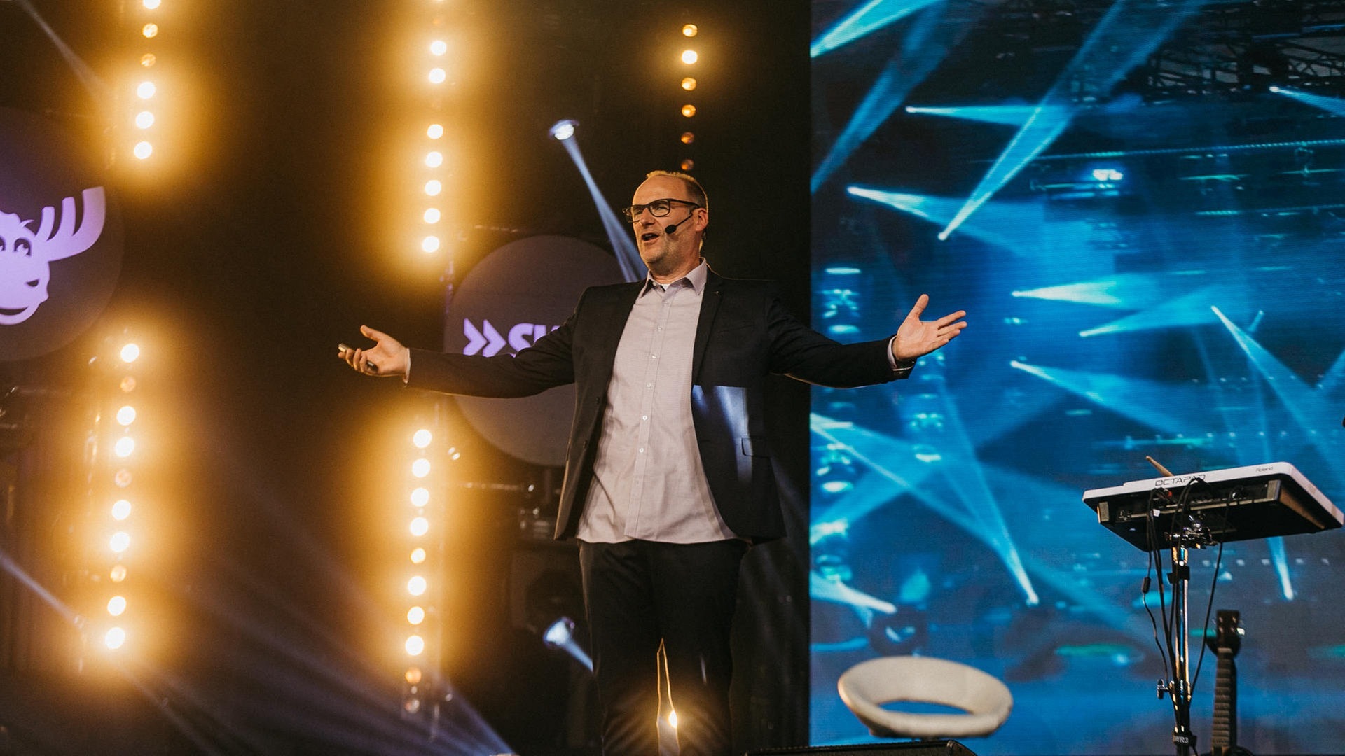 Foto: SWR3 Andreas Müller live beim SWR3 Comedy Festival 2019 in Bad Dürkheim (Foto: SWR3)