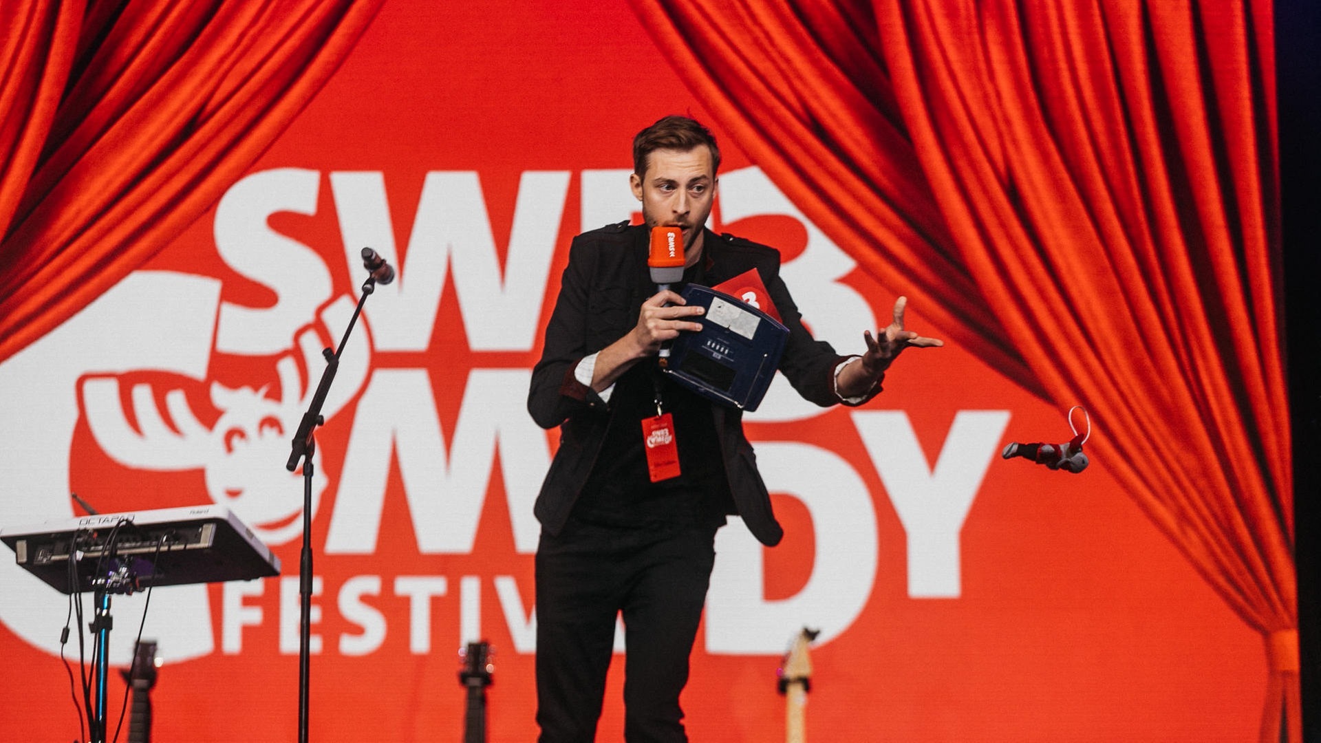 Foto: SWR3 Andreas Müller live beim SWR3 Comedy Festival 2019 in Bad Dürkheim (Foto: SWR3)
