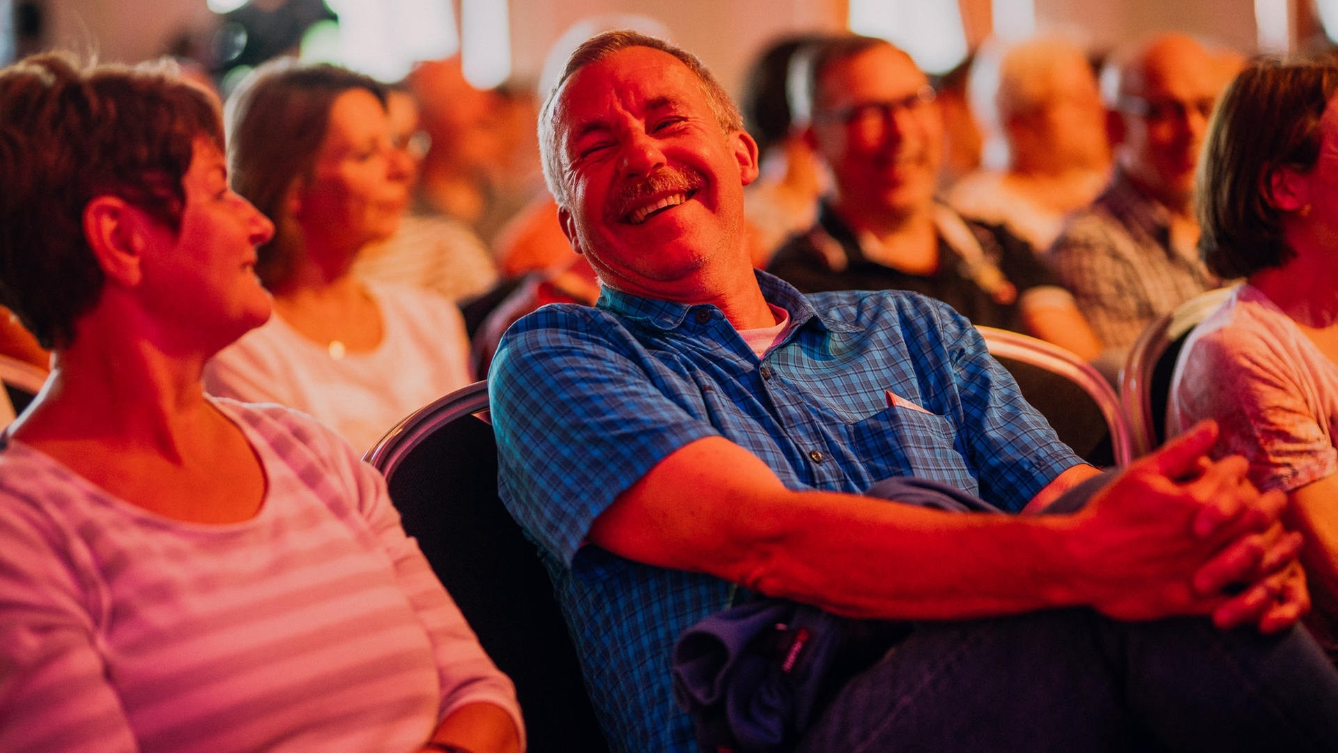Michael Hatzius beim SWR3 Comedy Festival 2018 (Foto: SWR3)