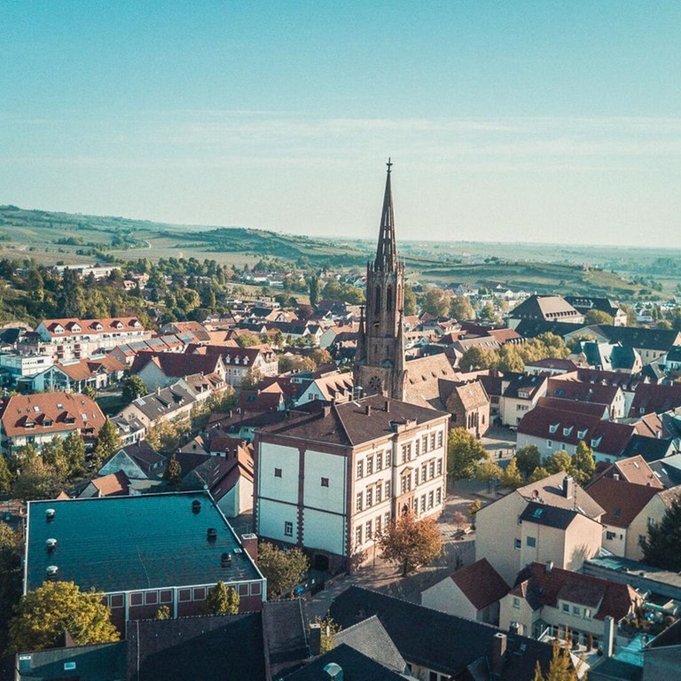 Bad Dürkheim von oben (Foto: SWR3)