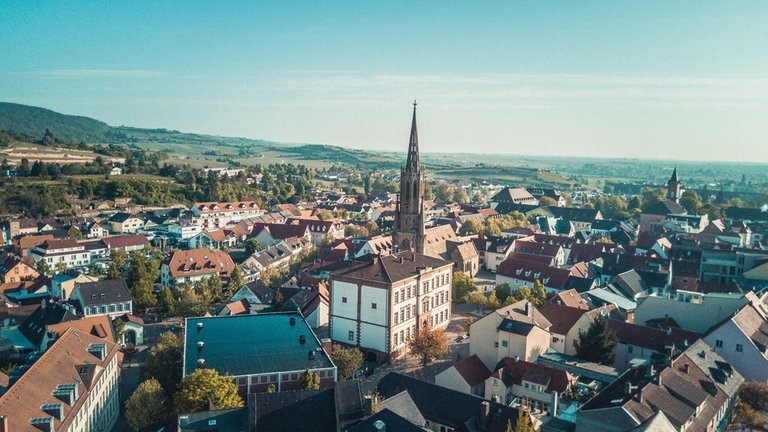 Bad Dürkheim von oben (Foto: SWR3)