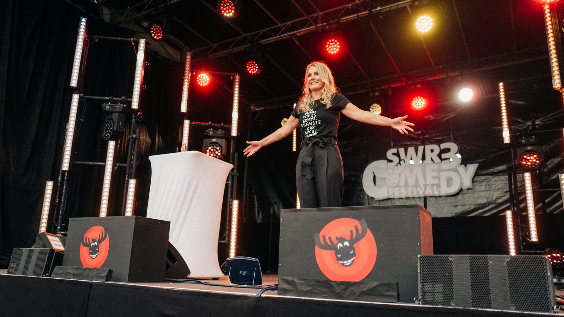 Foto: SWR, SWR / Niko Neithardt SWR3 Comedy Festival: Anne Vogd (Foto: SWR, SWR / Niko Neithardt)