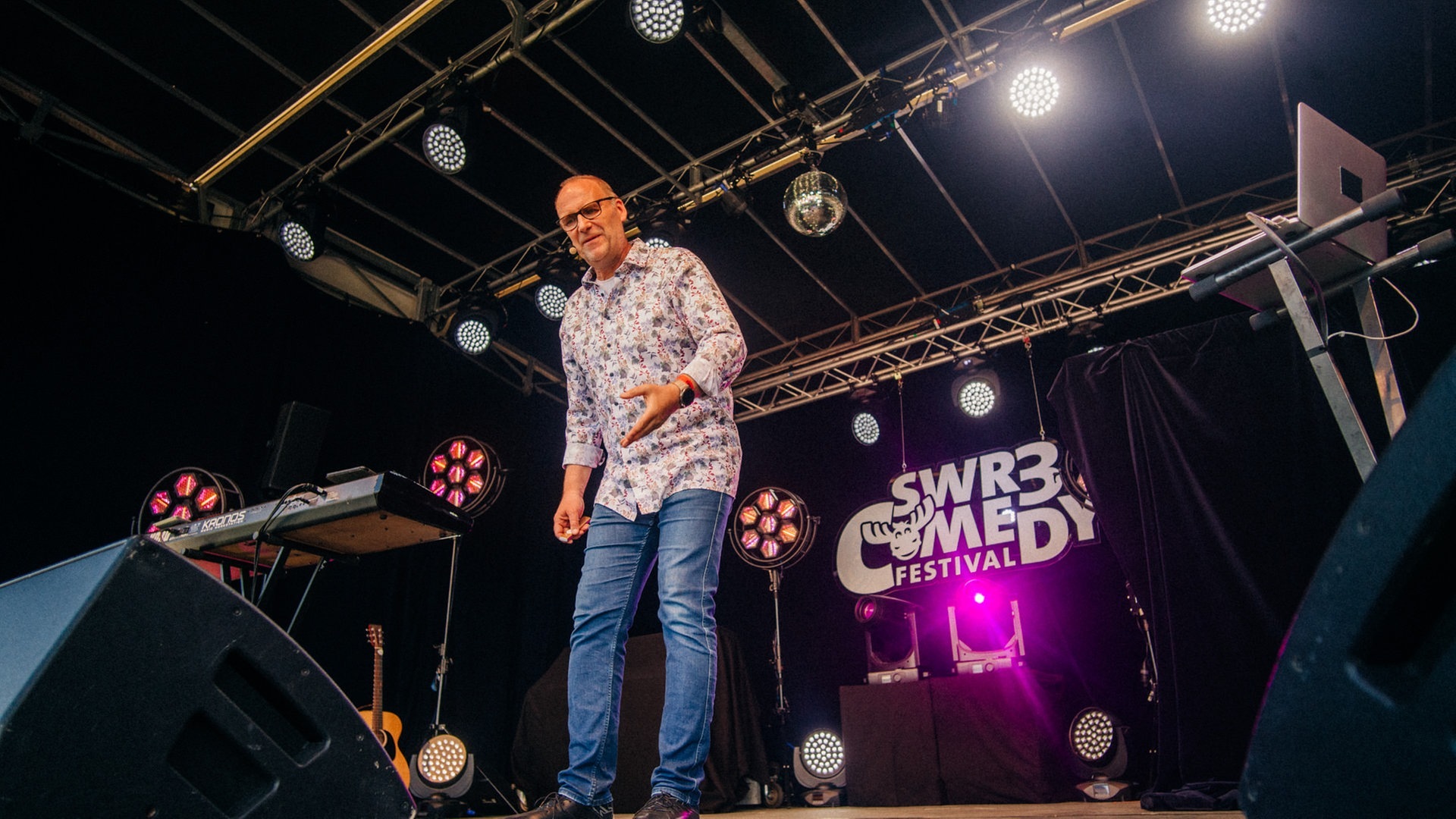 Foto: SWR, SWR3 | Niko Neithardt SWR3 Comedy Festival 2022 Andreas Müller (Foto: SWR, SWR3 | Niko Neithardt)