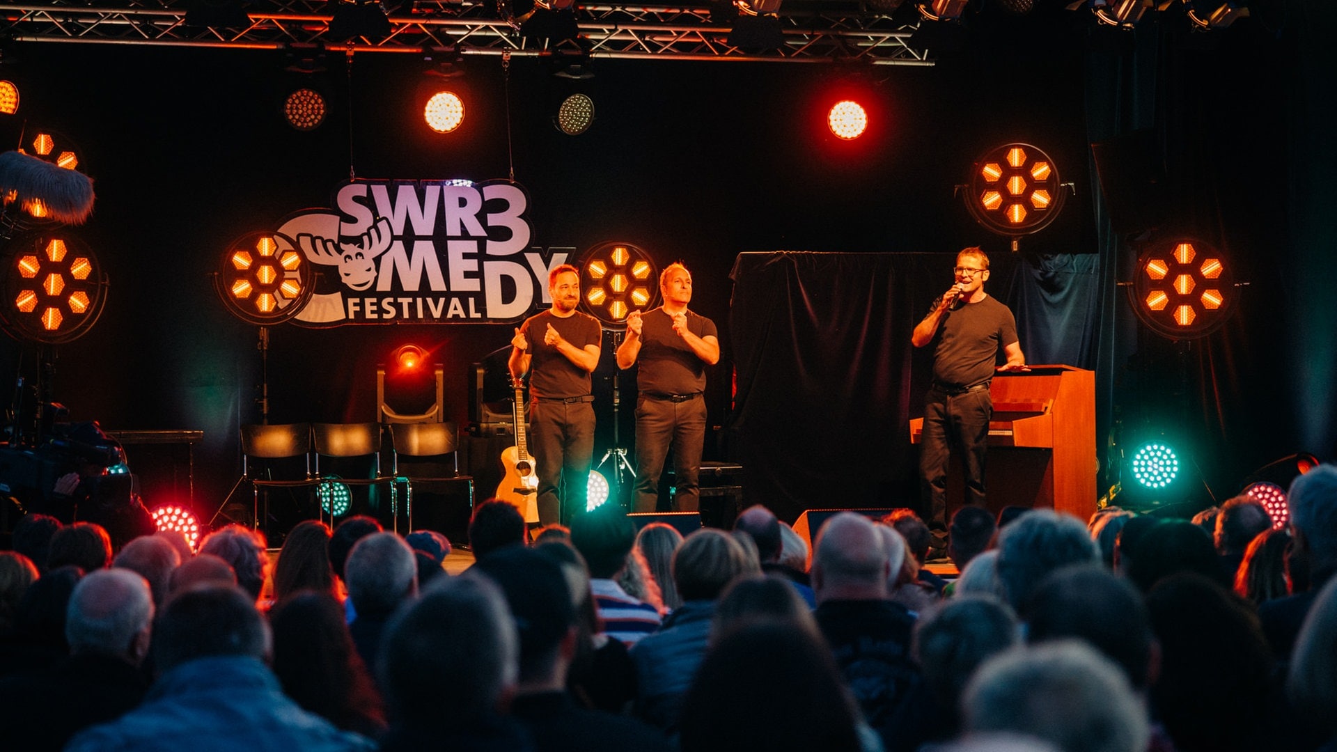 Foto: SWR3, Niko Neithardt Eure Mütter beim SWR3 Comedy Festival 2022 (Foto: SWR3, Niko Neithardt)