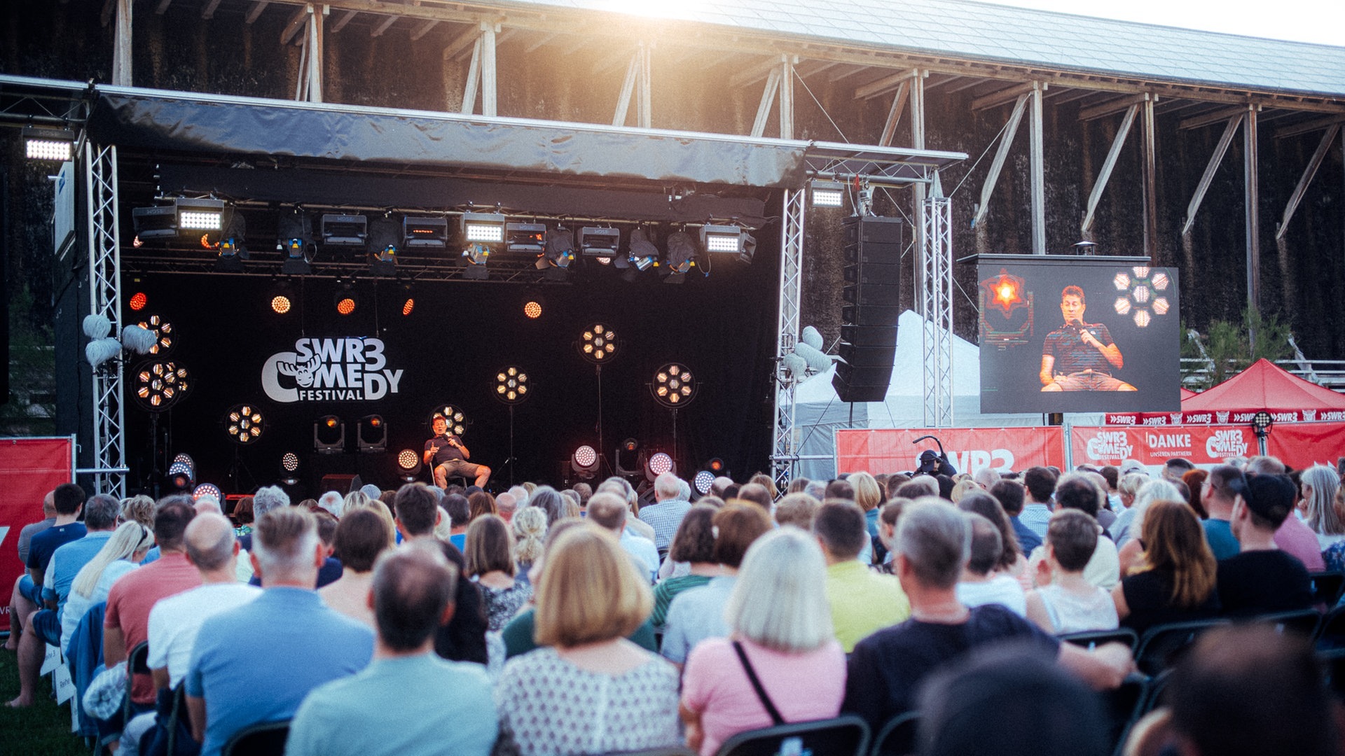 Foto: SWR Rolf Miller beim SWR3 Comedy Festival 2022 (Foto: SWR)