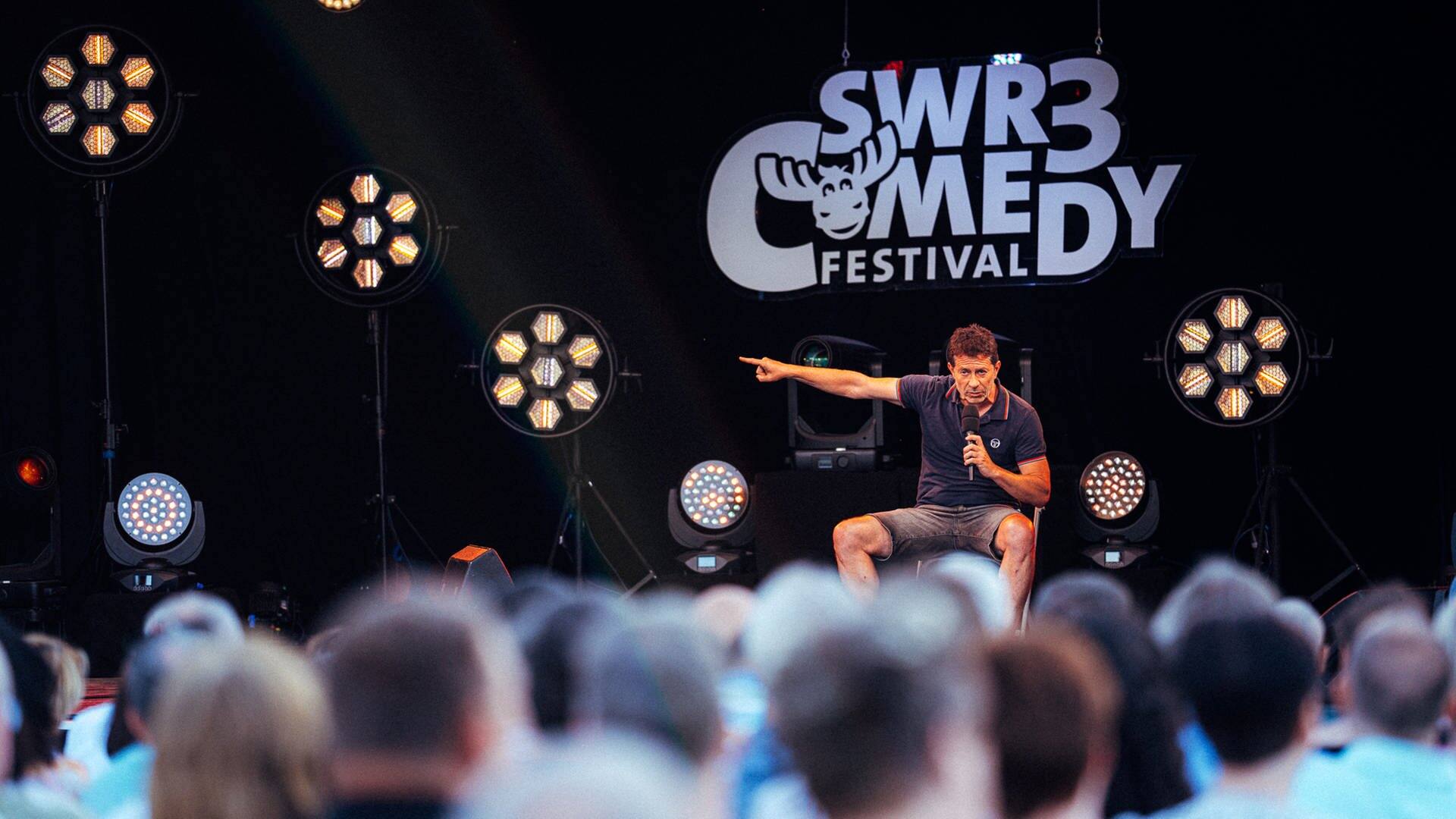 Rolf Miller beim SWR3 Comedy Festival 2022 (Foto: SWR)
