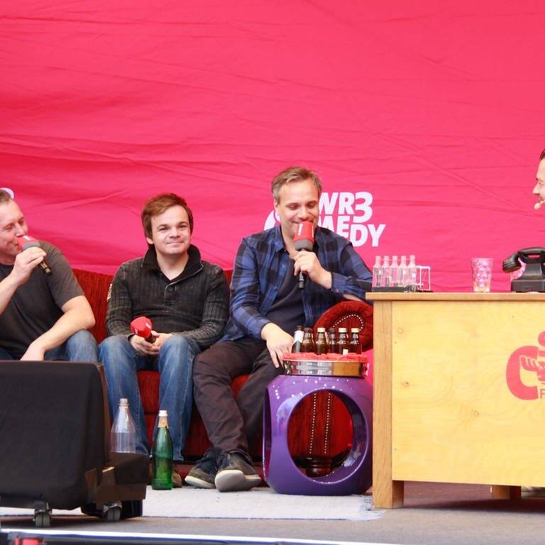 GlasBlasSing auf der Live-Bühne beim SWR3 Comedy Festival 2019 in Bad Dürkheim (Foto: SWR3)