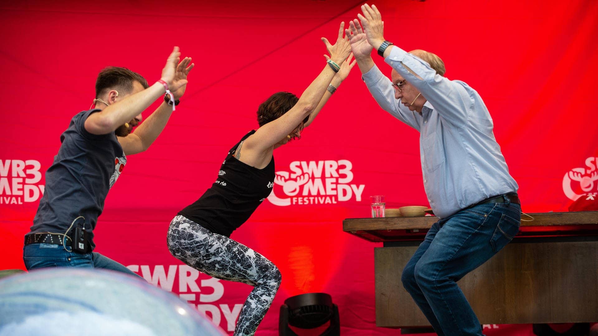 Gernot Hassknecht Yoga (Foto: SWR3)