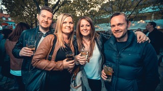 Besucher beim Comedy Festival